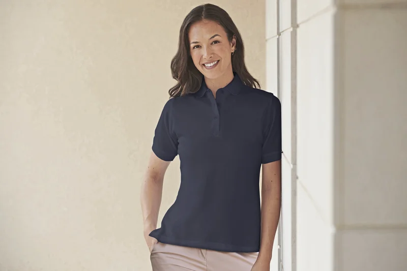 Ladies´ Classic Cotton Piqué Polo Shirt • Henbury
