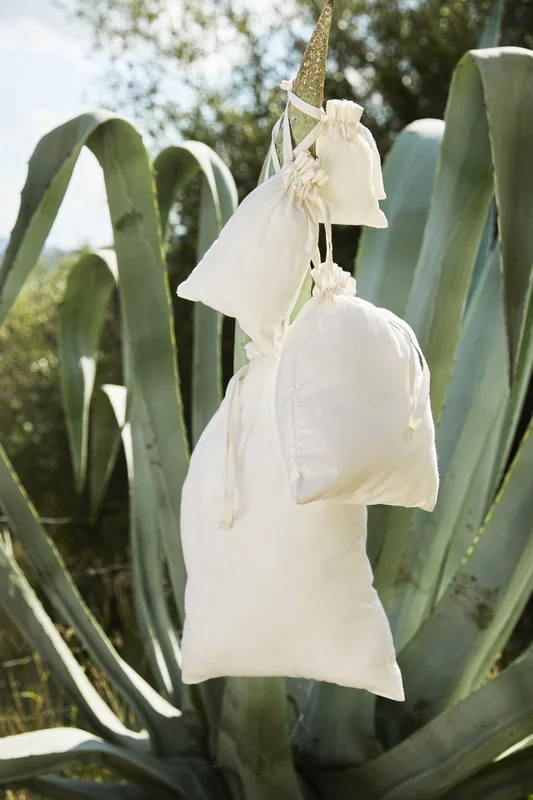Organic Cotton Draw Cord Bag • Westford Mill