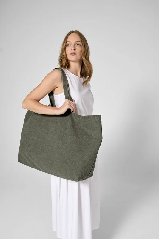 Garment Dyed Oversized Tote Bag • Westford Mill