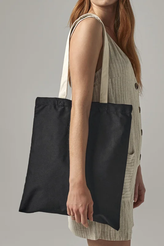 EarthAware® Organic Bag for Life - Contrast Handles • Westford Mill