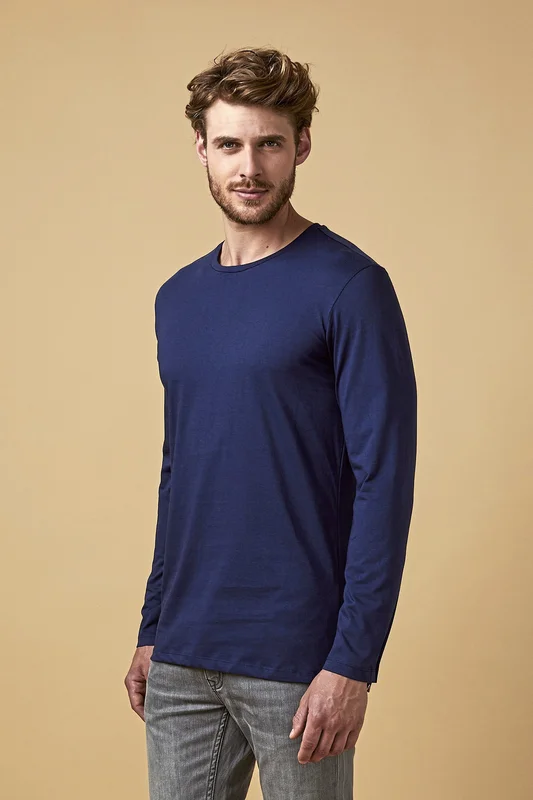 Men´s Roundneck T-Shirt Long Sleeve • X.O by Promodoro
