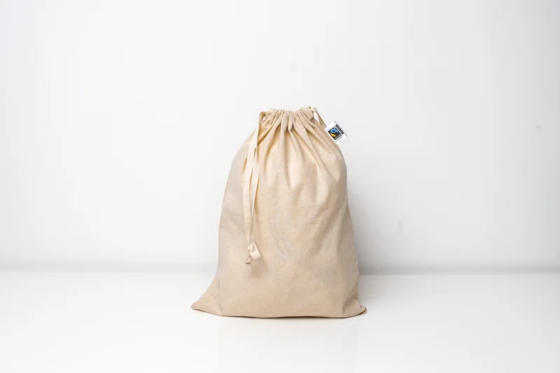 Small Fairtrade Cotton Stuff Bag • Printwear